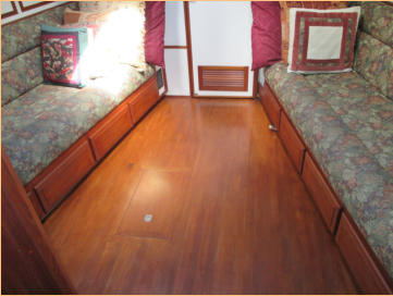 Main Salon Teak Floor