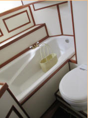 Master Tub and Toilet