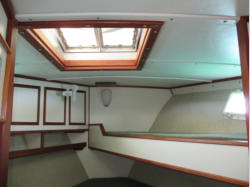 Upper Bunk and Skylight