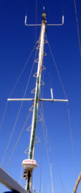 Mizzen Mast  and Antennas