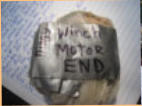 Dingy Winch Motor End